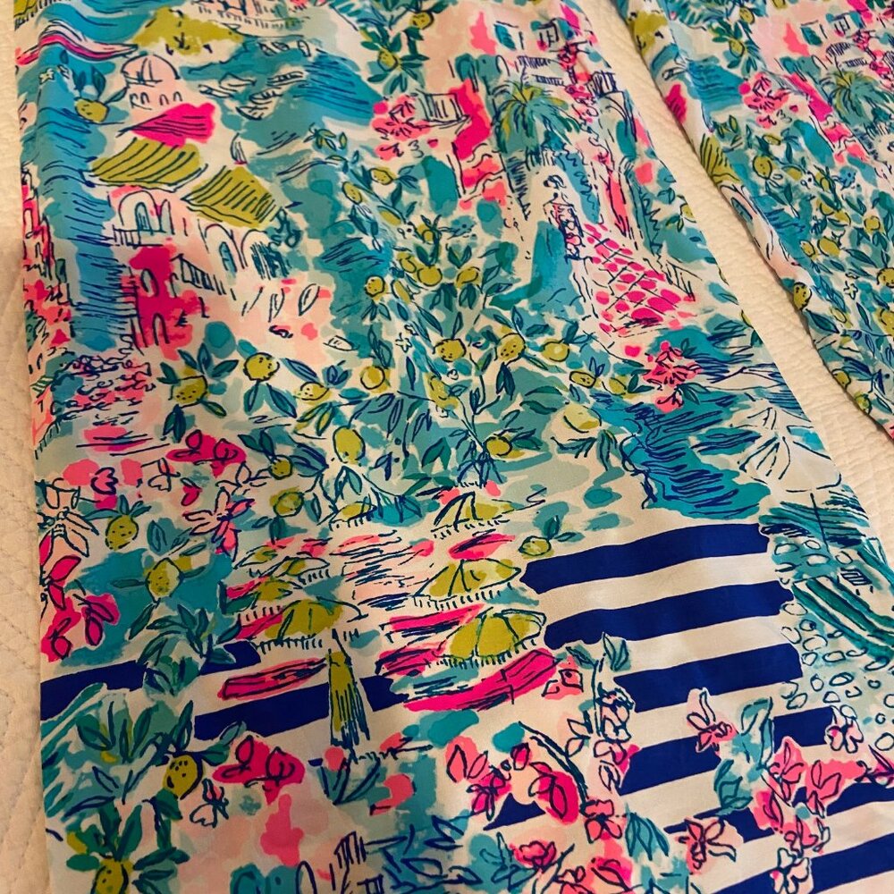 NWT Lilly Pulitzer Bal Harbour Palazzo Pants XL - Picture 2 of 6